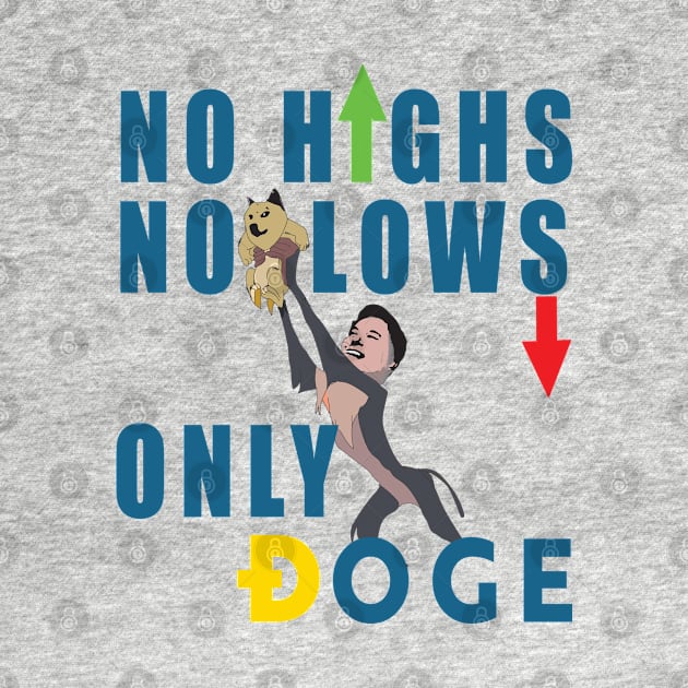 No highs no lows only Doge-elon musk by Kishu